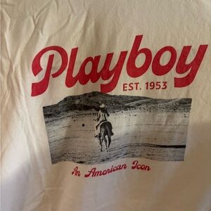 Playboy Desperado American Icon T-Shirt - Vintage White / XL